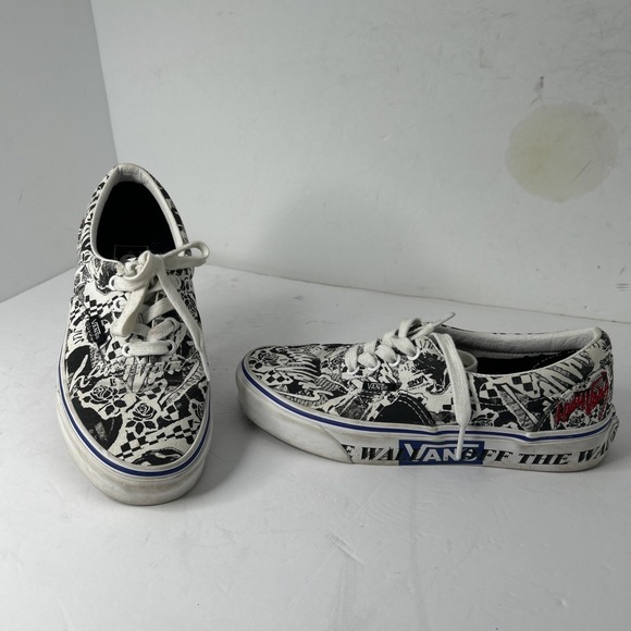 Vans Shoes - Vans off the Wall "Lady Vans" Era "White" womens sneakers shoes size 7 Men's 5.5